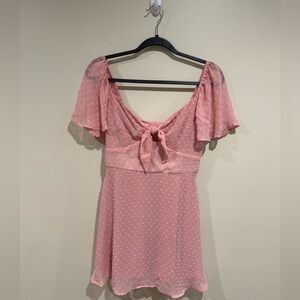 Francesca’s Pink Dress